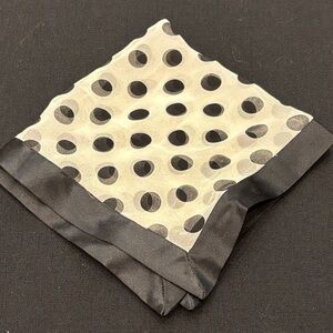 Conchi New York 100% silk Polka Dot Sheer Handkerchief​​